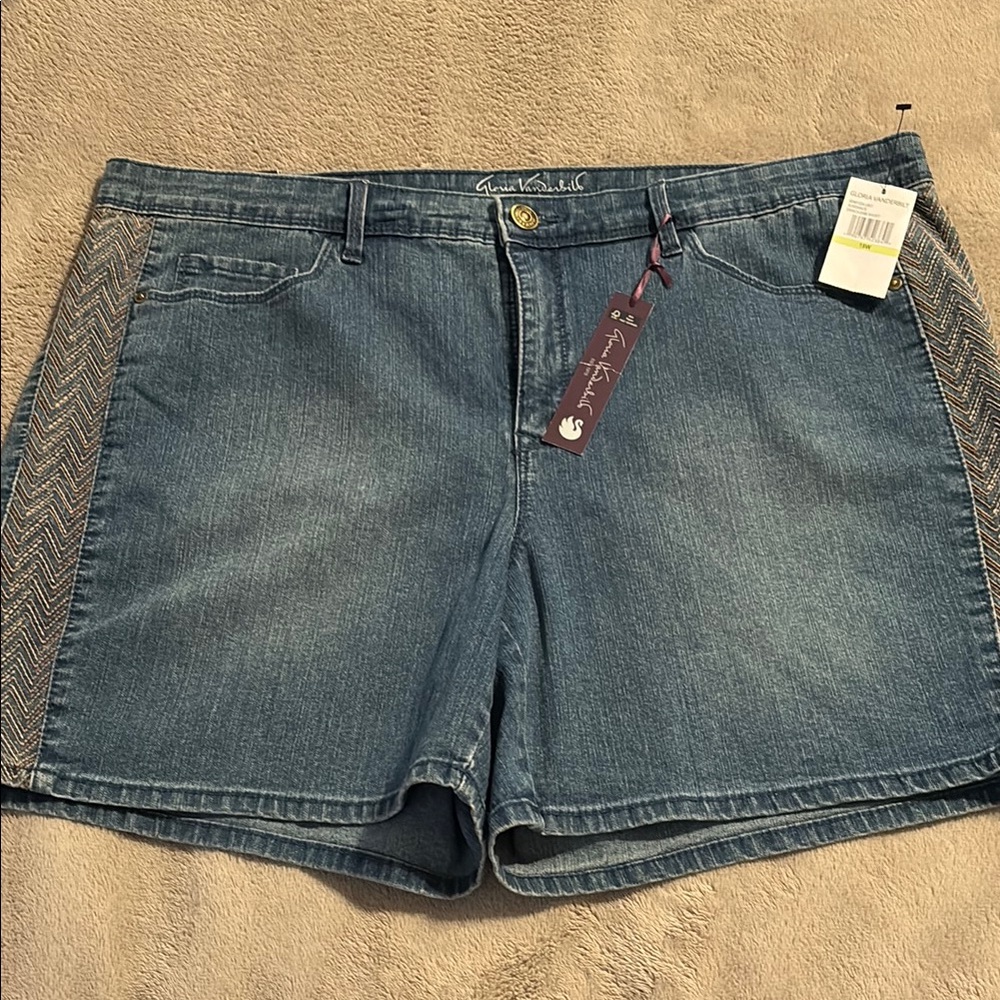Blue Jean Shorts with Classic Medium Wash